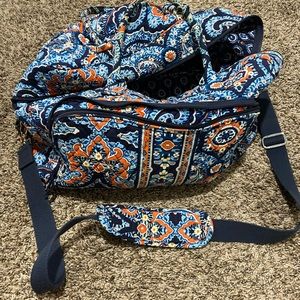 Vera Bradley Weekender and Toiletry Bags